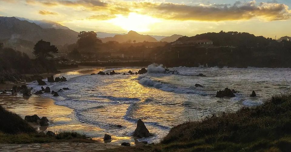 Atardece desde Toró….