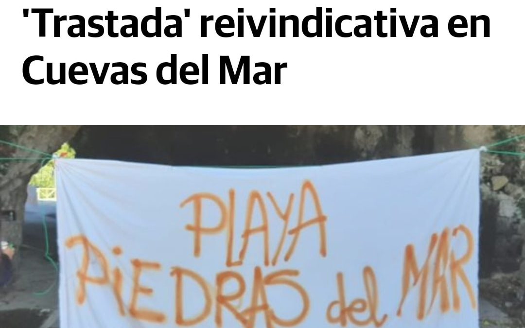 Acondicionar las playas de Cuevas del Mar y de La Huelga es una reivindicación reiterada de los veci…