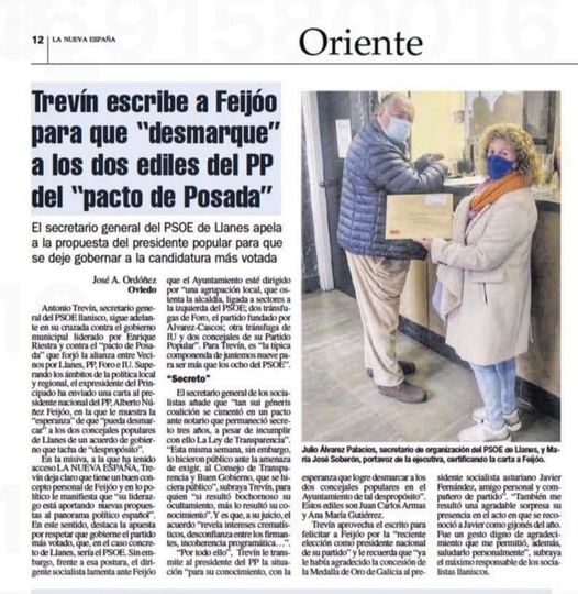 Escúchame una cosina, Feijóo:…