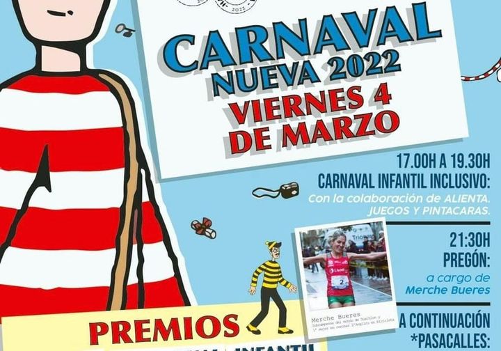 Mañana, carnaval en Nueva….