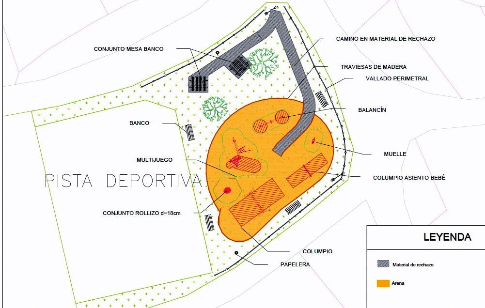 Un parque renovado para Villahormes. Atendiendo demandas de los vecinos….