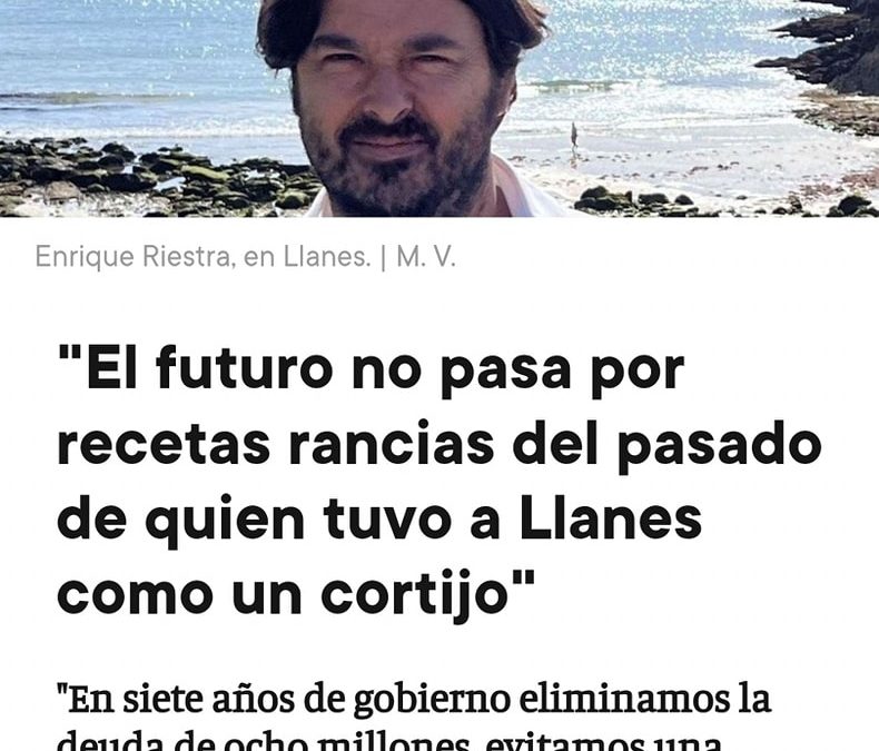 Aquí os dejo una entrevista que me hicieron en LNE donde resumo los últimos años de gobierno en el a…