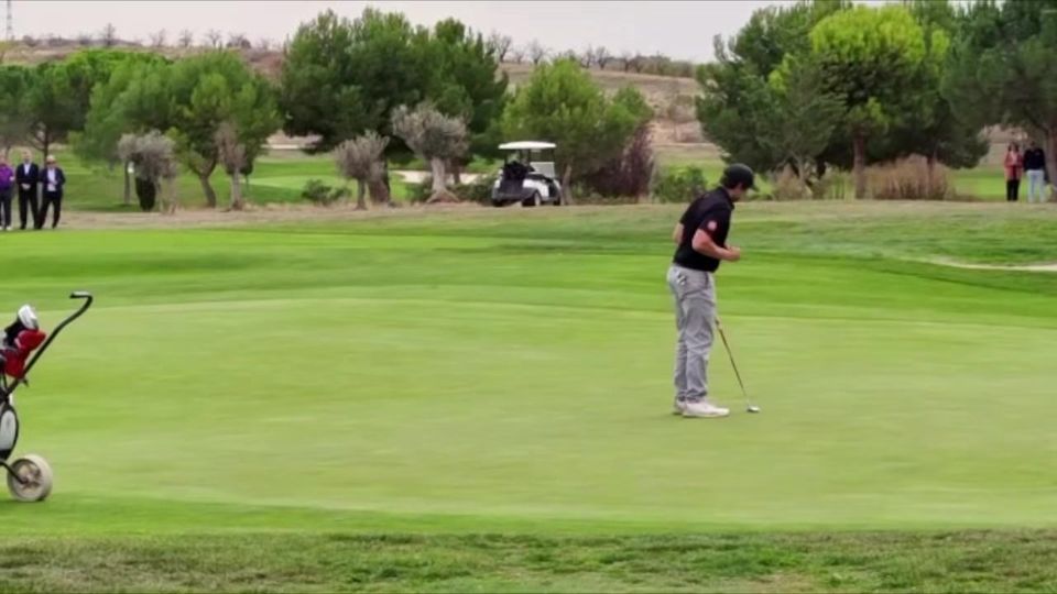 Gran triunfo deportivo de Manuel Elvira, que se proclama Campeón de España de golf. Enhorabuena, Man…
