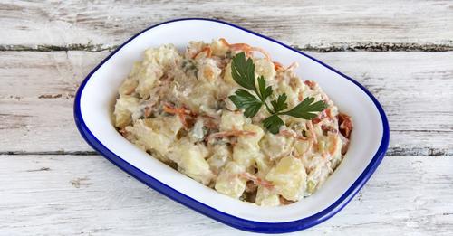 La mejor ensaladilla rusa de España se come en el restaurante asturiano Castru Gaiteru