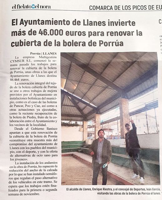 Seguimos invirtiendo en el concejo…