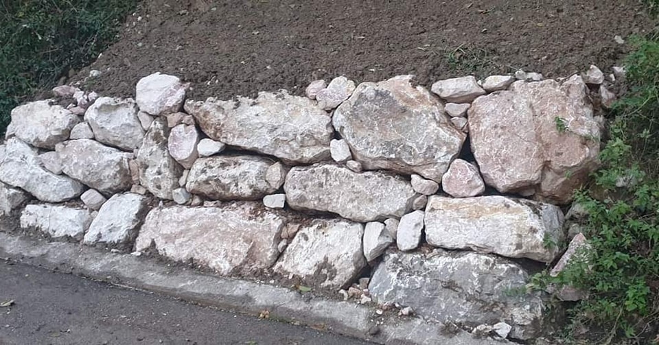 Finalizada la construcción de una escollera en Villa….