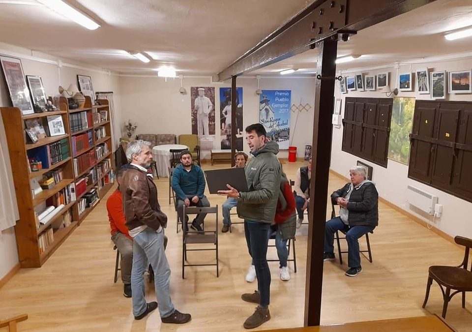 En un ambiente de cordialidad y de trabajo conjunto….