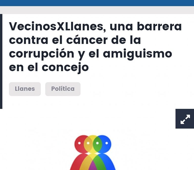 En VecinosxLlanes no entramos a valorar el tema judicial….