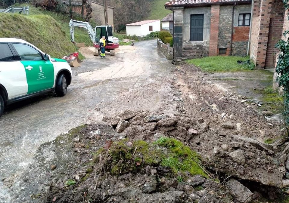 No hay pausa en la atención a los pueblos del concejo….