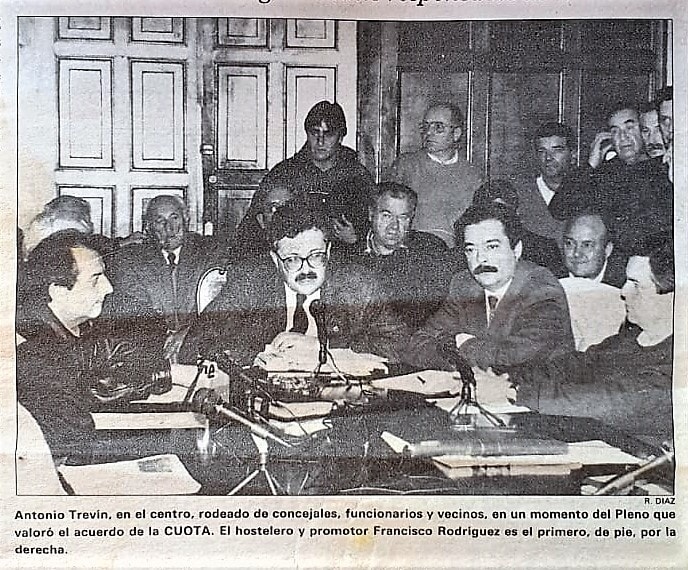 CUANDO LA CUOTA APROBÓ EL URBANISMO DE TREVÍN…