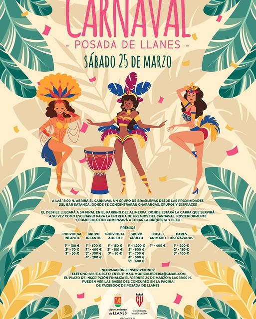 Posada celebrará este sábado 25 de marzo el Carnaval, y lo hará con el tradicional desfile y concurs…