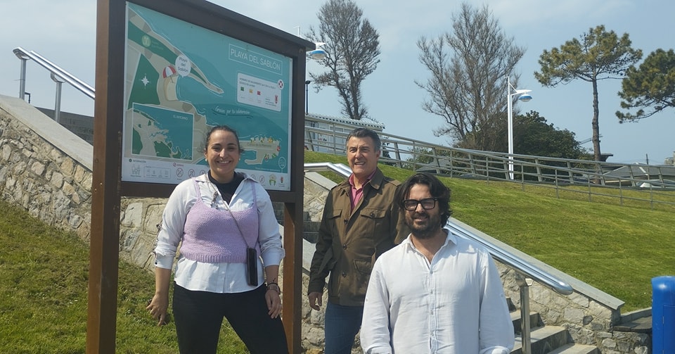 El Ayuntamiento de Llanes instala paneles indicadores en las playas y concluye el pintado de la fach…