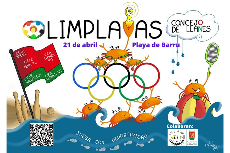 Llanes celebrará esta semana la cuarta edición de las ‘Olimplayas’….