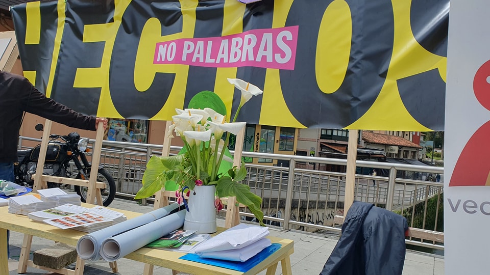 Hoy estamos en el mercado de Llanes….