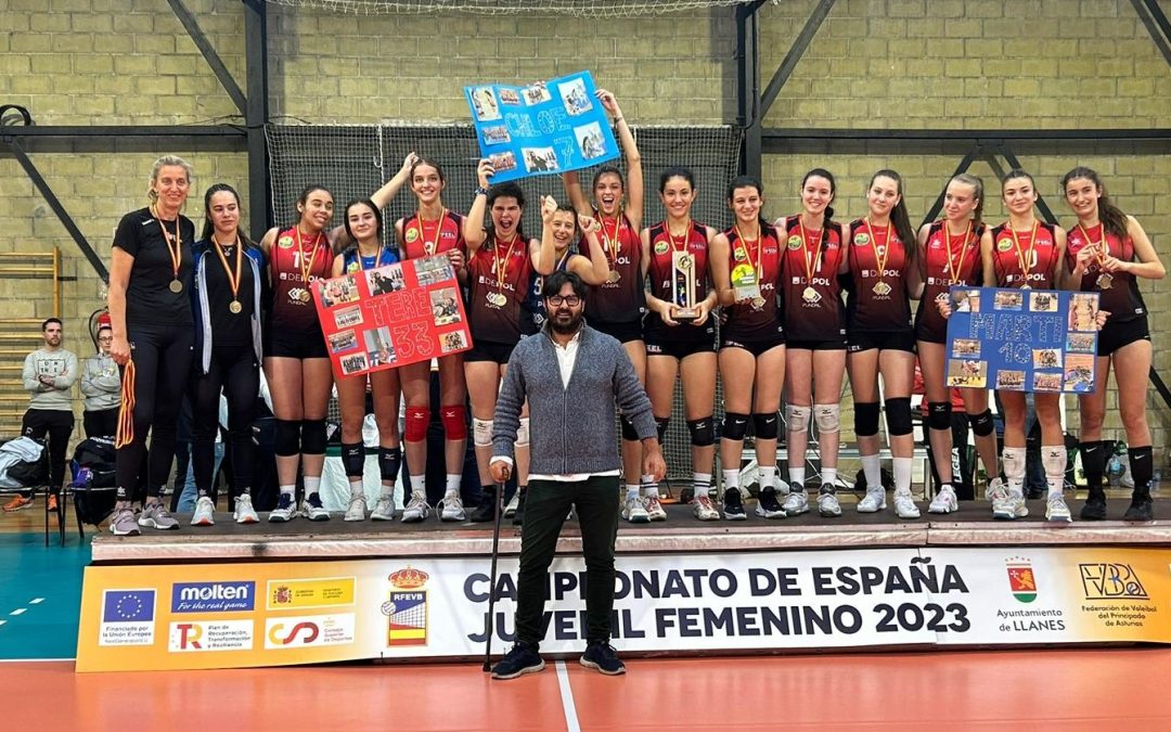 Nuestra enhorabuena al equipo de Voleibol Depol Feel Alcobendas, nuevo campeón d…