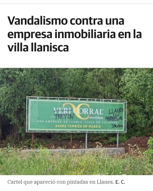 Vecinos x Llanes condena los actos de vandalismo y aboga por la convivencia….