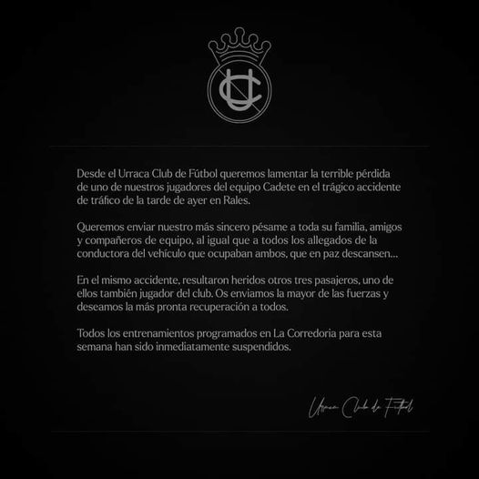 Esta noticia nos dejaba destrozados ayer por la tarde….