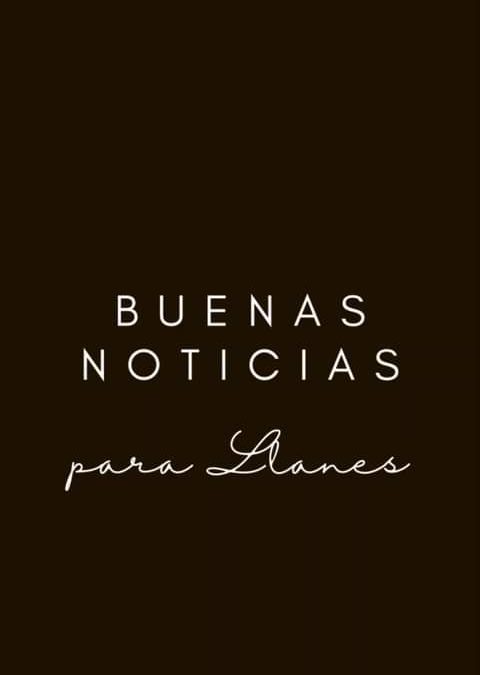Buenas noticias para Llanes…